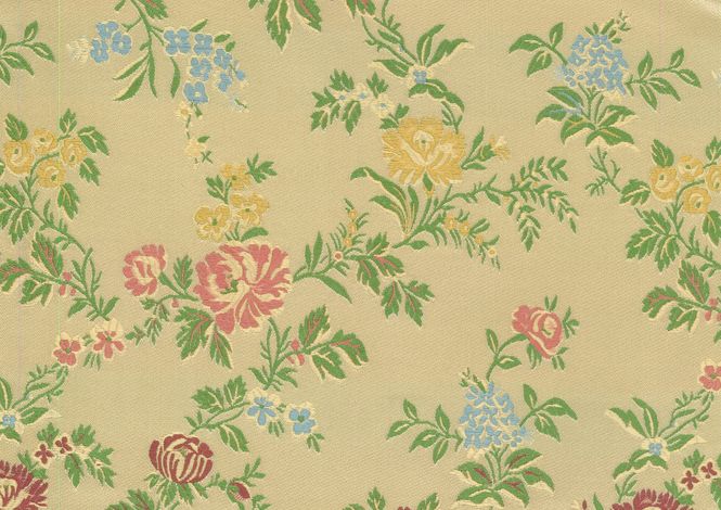 Hovedbilde Brokade Atlantis Lampas, krem