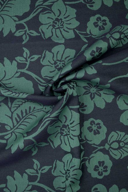 Hovedbilde Ulldamask to-farget blå/grønn