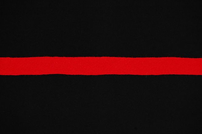 Hovedbilde Strikkebånd 518, 25 mm klar rød