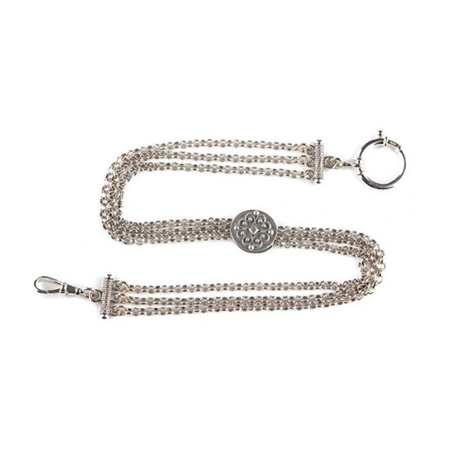 Hovedbilde Klokkekjede trippel, oksidert