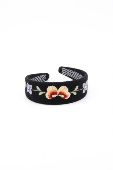 Hovedbilde Hårbøyle Gudbrandsdalen festbunad sort