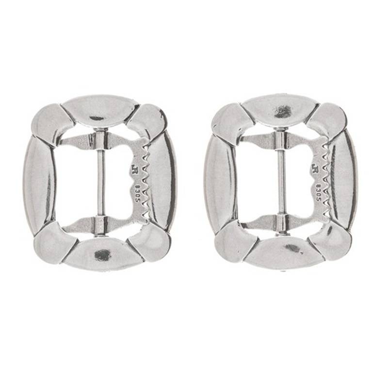 Kne/vest-spenne glatt, oksidert