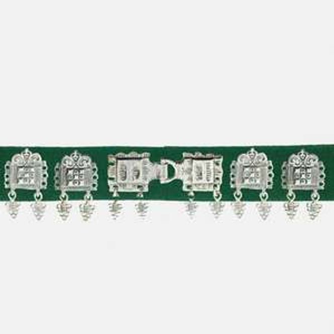 Hovedbilde Belte komplett grønn Romerike oksidert