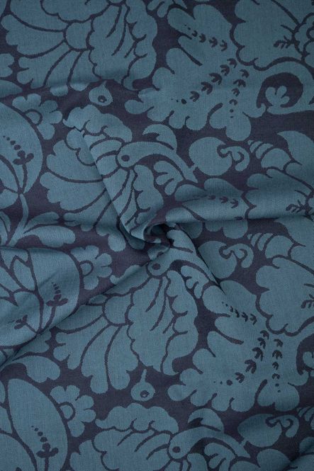 Hovedbilde Ulldamask 1700-talls blå/turkis