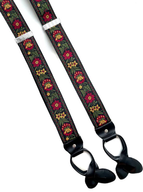 Folklore buksesele flerfarget dempet flora