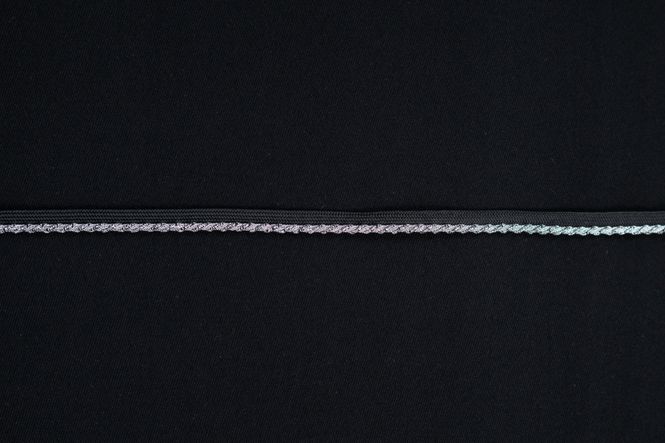 Hovedbilde Kantagraman 10 mm sølv/sort